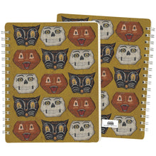 Load image into Gallery viewer, Primitives by Kathy Vintage Style Halloween Lanterns Spiral Notebook