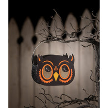 Load image into Gallery viewer, Owl Bucket Luminary Bethany Lowe