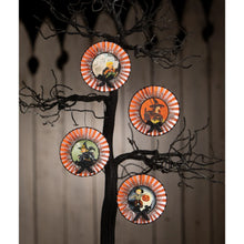 Load image into Gallery viewer, Bethany Lowe Retro Halloween Rosette Ornaments