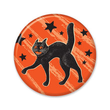 Load image into Gallery viewer, NEW! Vintage Style Beistle 2&quot; Scratch Cat Button

