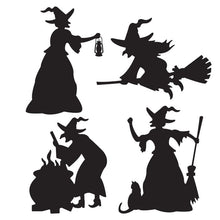 Load image into Gallery viewer, Beistle Witch Silhouettes Cutouts

