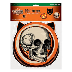 New! Beistle Repro Vintage Halloween Plastic Cutouts