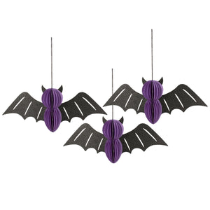 Primitives by Kathy Flying Bat Honeycomb Paper Decoration Set
