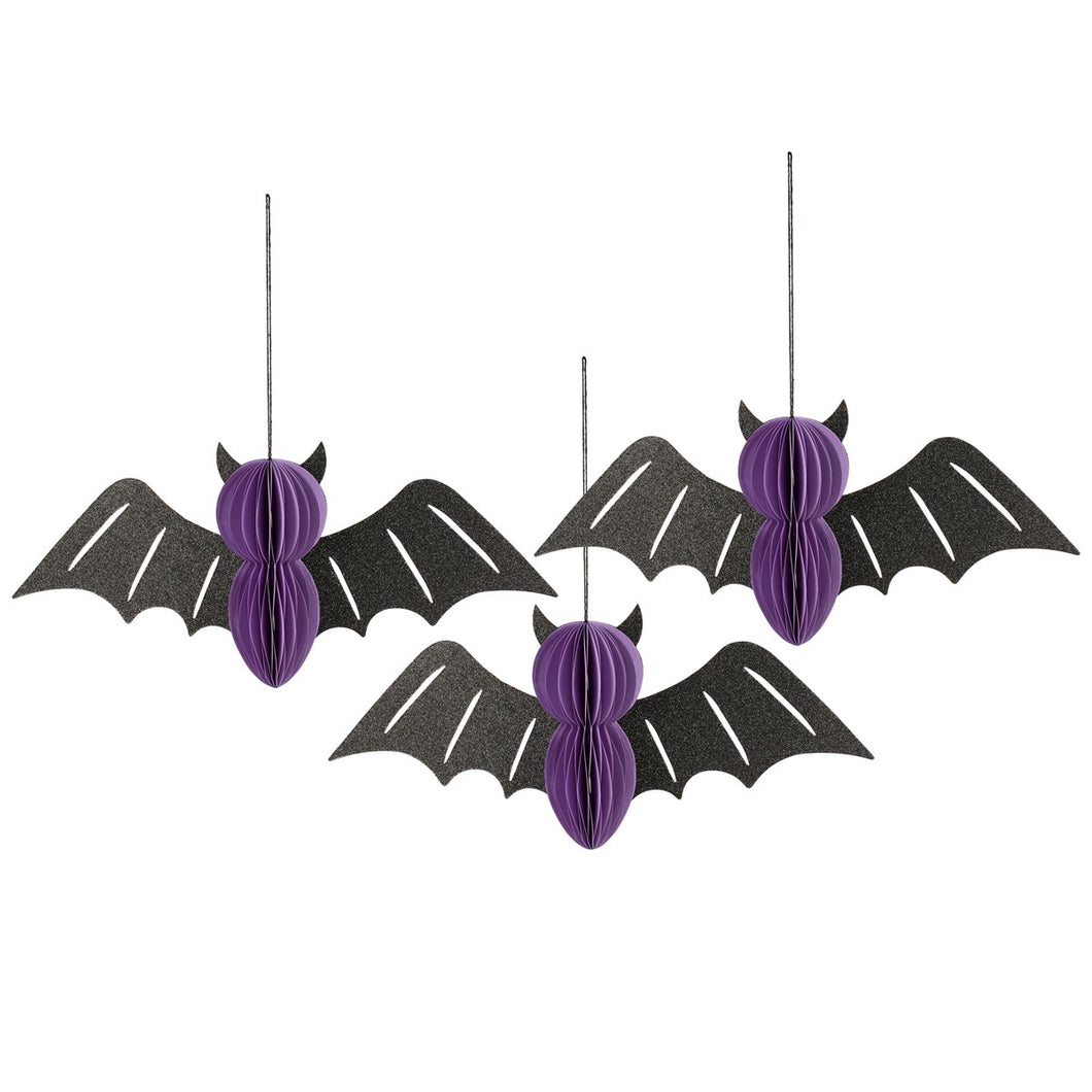 Primitives by Kathy Flying Bat Honeycomb Paper Decoration Set