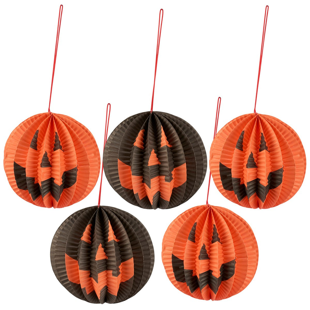 Primitives by Kathy Black & Orange JOL Paper Decorations Set