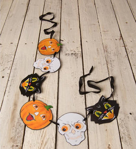 Retro Halloween Friends Garland Bethany Lowe