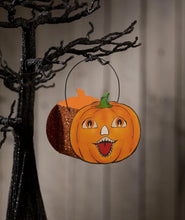 Load image into Gallery viewer, Mr. Pumpkin Mini Bucket Bethany Lowe
