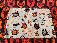NEW! Johanna Parker Heads of Halloween Pouch or Cosmetic Bag