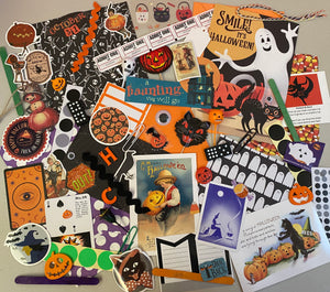 The Vintage Style Halloween Ephemera Craft Kit Limited Edition