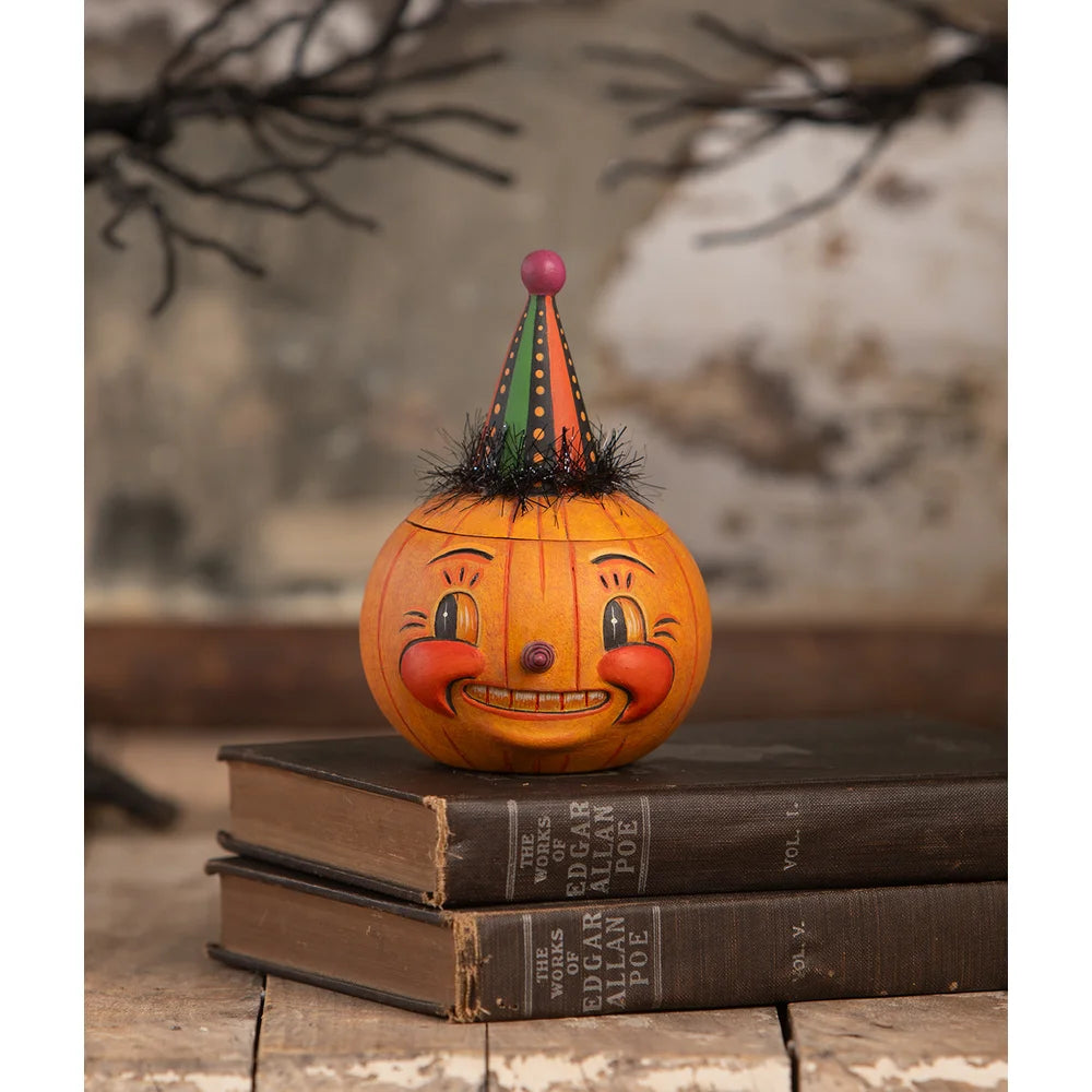 Johanna Parker Jackie Yell-O-Ween Candy Container Bethany Lowe