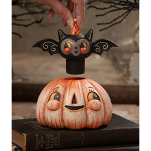Load image into Gallery viewer, Johanna Parker Squatty Pumpkin Batty
