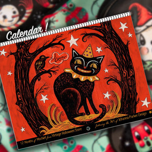 Johanna Parker 12 Months of Mischief 2025 Halloween Calendar