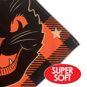 NEW! Beistle Vintage Style Cat Halloween Tablecloth
