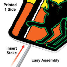 Load image into Gallery viewer, New! Vintage Beistle Line 6 Classic Halloween Cutout Yard Signs
