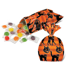 Load image into Gallery viewer, NEW! Beistle Vintage Style Halloween Cat Cello Bags
