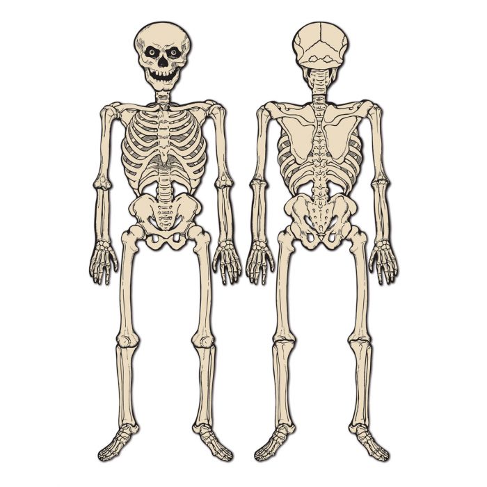 Beistle Vintage Jointed Skeleton Hanging Decor