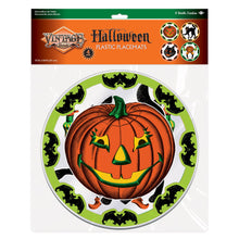 Load image into Gallery viewer, New! Vintage Beistle Line Vintage Style Halloween Placemats
