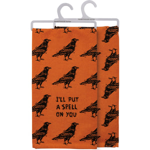 Raven Dish Towel - I'll Put A Spell On You