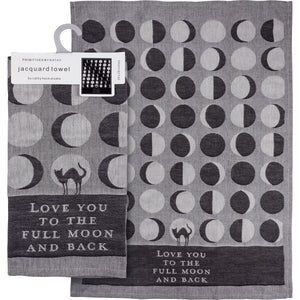 Dish Towel - Love You To The Full Moon And Back