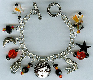 Spooky Spells Halloween Charm Bracelet