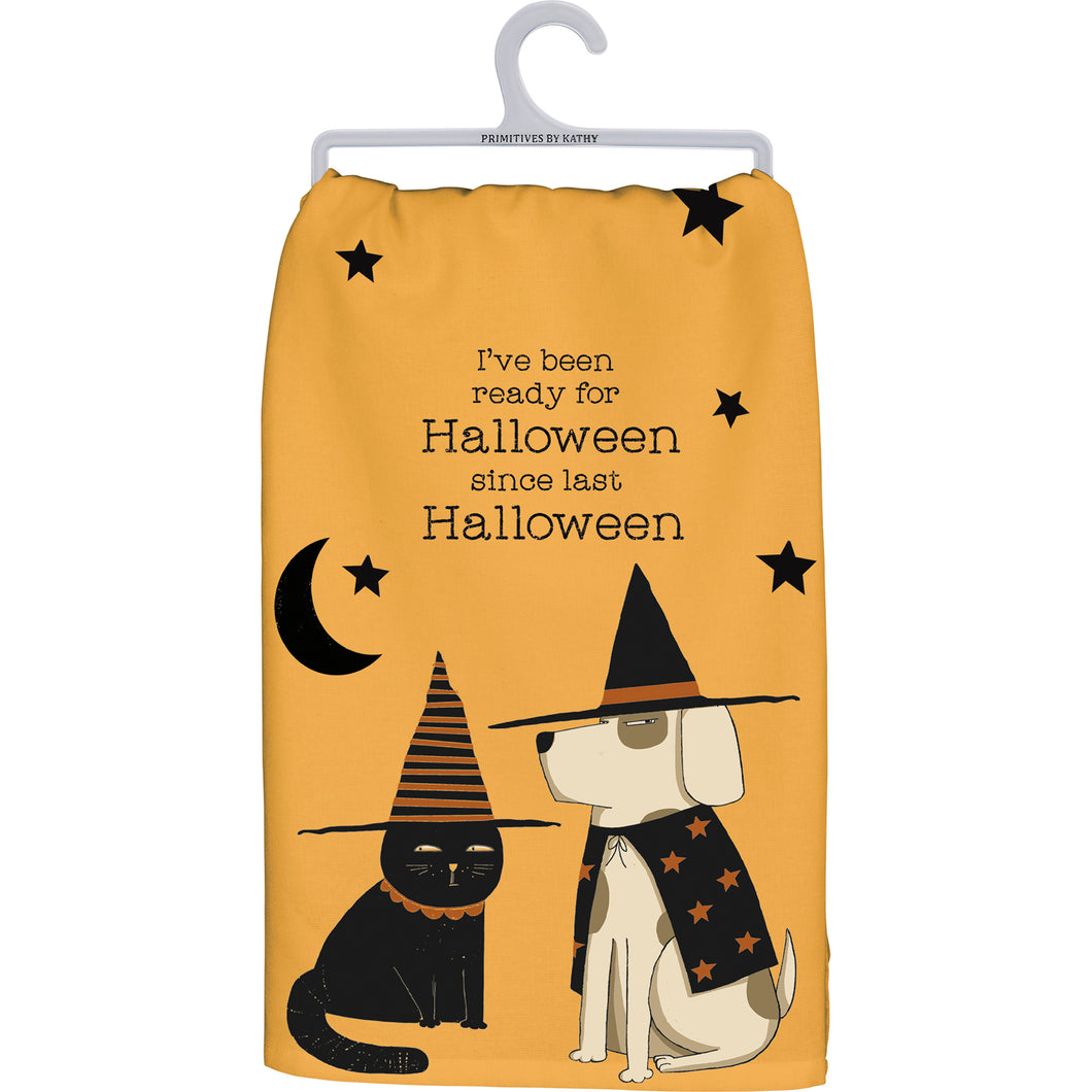 Dish Towel - Ready For Halloween