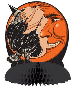 Beistle Halloween - Witch & Moon Centerpiece