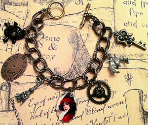 Witchy Woman Halloween Charm Bracelet