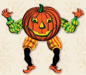 Beistle Halloween - Vintage Halloween Jointed Goblin