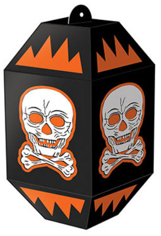 Beistle Halloween - Halloween Skull Paper Lanterns