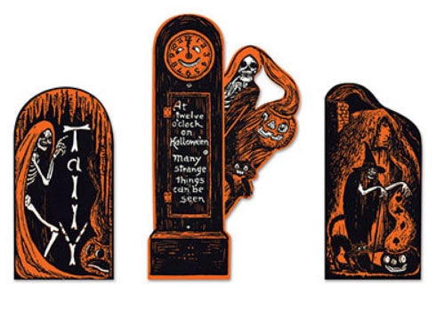 Beistle Halloween - Halloween Invitation Cutouts