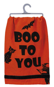 Boo To You Halloween Towel