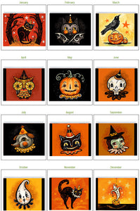 Johanna Parker 12 Months of Mischief 2025 Halloween Calendar