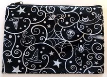 Load image into Gallery viewer, Johanna Parker Swirl Cobwebs Pouch or Cosmetic Bag
