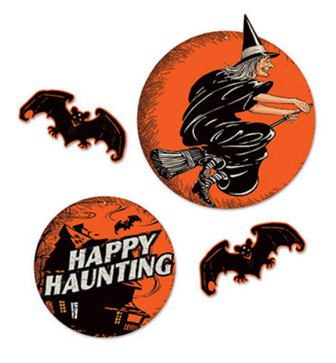 Beistle Repro Haunted Cutouts