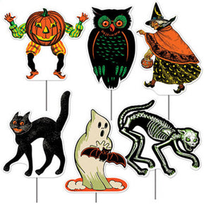 Beistle Vintage Style Halloween Yard Signs