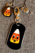 Load image into Gallery viewer, Johanna Parker Candy Corn Characters Charm Necklace
