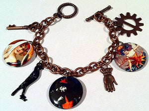 Hallo Ladies Halloween Charm Bracelet