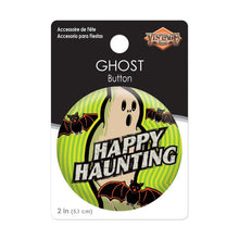 Load image into Gallery viewer, NEW! Vintage Style Beistle 2&quot; Halloween Ghost Button
