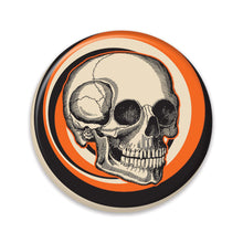 Load image into Gallery viewer, NEW! Vintage Style Beistle 2&quot; Skull Button
