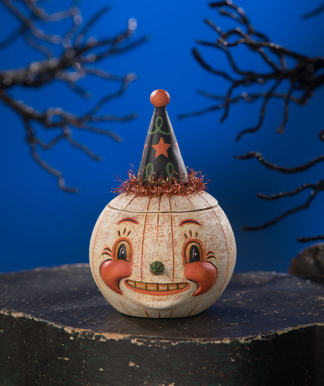 Johanna Parker Jackie White-O-Ween Candy Container