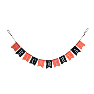 Fabric Trick or Treat Garland