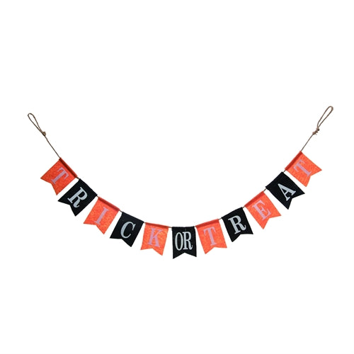 Fabric Trick or Treat Garland