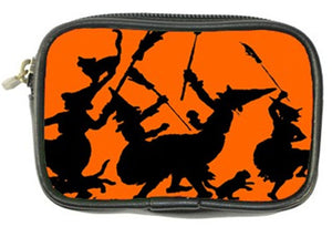 Bewitching Halloween Witches Dance Coin Purse