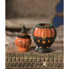 Load image into Gallery viewer, Johanna Parker Pumpkin Pete Spooks Jar
