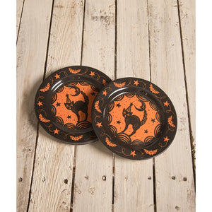 Johanna Parker Halloween Scaredy Cat Plates 4