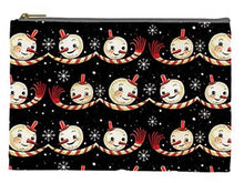 Load image into Gallery viewer, Johanna Parker Spookmas Snowmen Pouch
