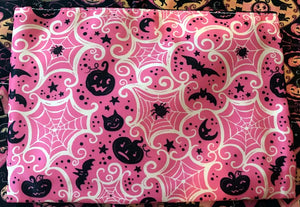 Johanna Parker Pink Cobwebs Pouch or Cosmetic Bag