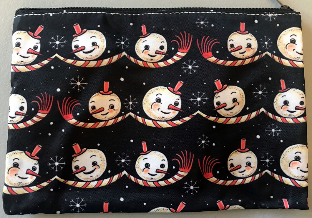 Johanna Parker Spookmas Snowmen Pouch