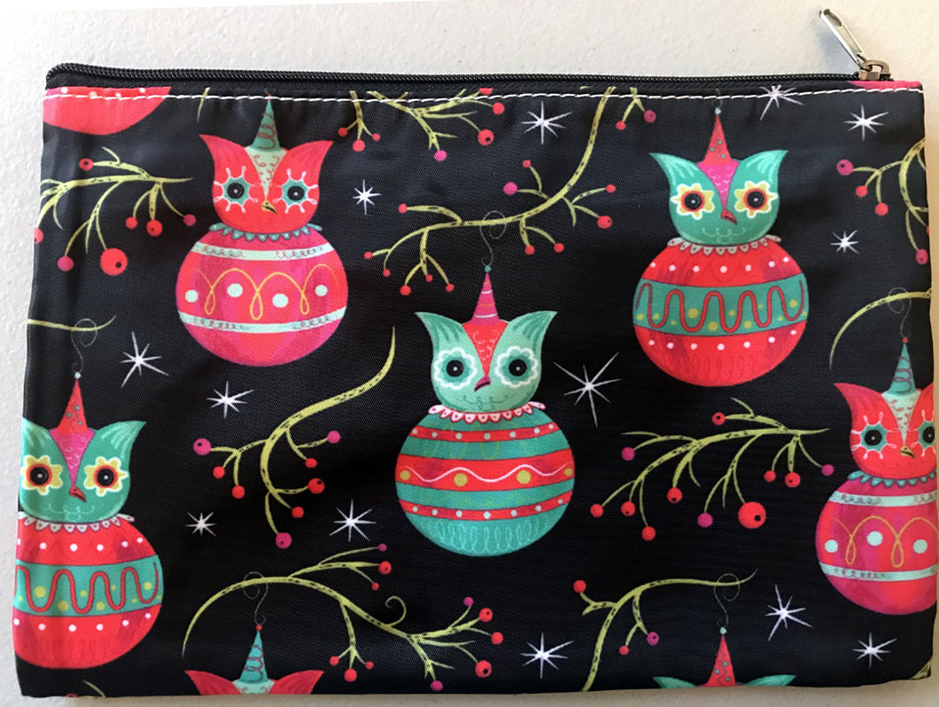 Johanna Parker Spookmas Owls Pouch
