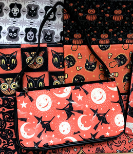 Johanna Parker Flying Witches Clutch Bag